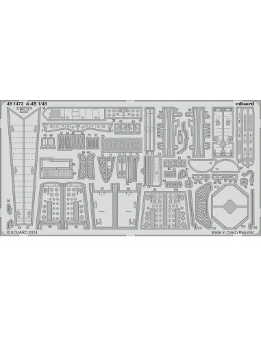 A-4B, 1/48 - Eduard Accessories 491473