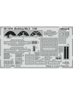 Bulldog Mk.II, 1/48 - Eduard Accessories 491476