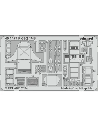 P-39Q ARMA HOBBY, 1/48 - Eduard Accessories 491477