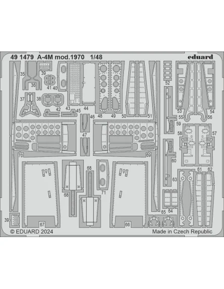 A-4M mod. 1970 MAGIC FACTORY, 1/48 - Eduard Accessories 491479