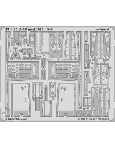 A-4M mod. 1975 MAGIC FACTORY, 1/48 - Eduard Accessories 491480
