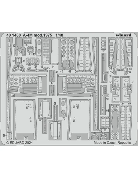 A-4M mod. 1975 MAGIC FACTORY, 1/48 - Eduard Accessories 491480