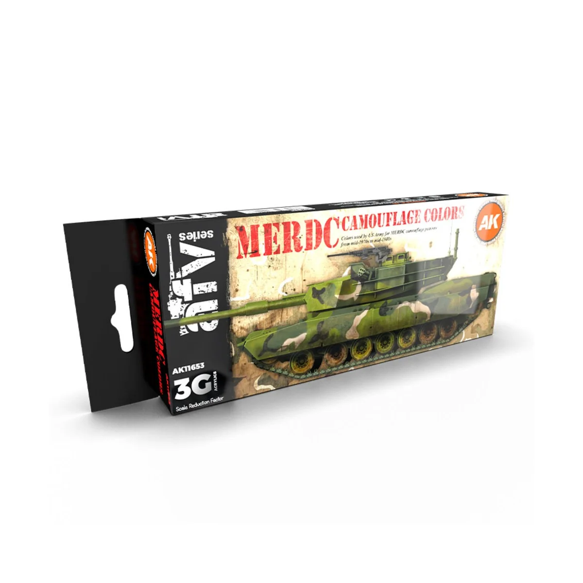 MERDC CAMOUFLAGE COLORS 3G - AK Interactive AK11653