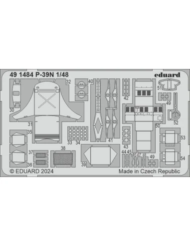 [NO_DESC] P-39N, 1/48 - Eduard Accessories 491484