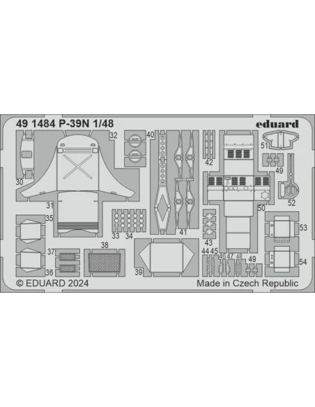 [NO_DESC] P-39N, 1/48 - Eduard Accessories 491484
