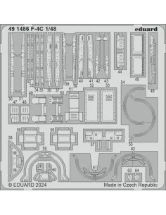 F-4C, 1/48 - Eduard Accessories 491486