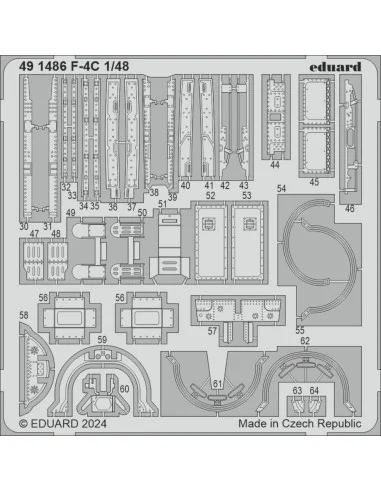 [NO_DESC] F-4C, 1/48 - Eduard Accessories 491486