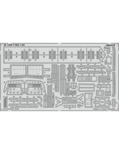 F-86A CLEAR PROP, 1/48 - Eduard Accessories 491488
