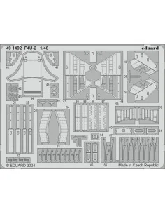 F4U-2 HOBBY BOSS, 1/48 - Eduard Accessories 491492