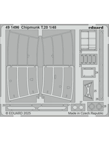 [NO_DESC] Chipmunk T.20 AIRFIX, 1/48 - Eduard Accessories 491496