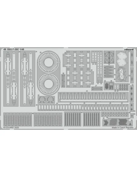 [NO_DESC] F-35C TAMIYA, 1/48 - Eduard Accessories 491503