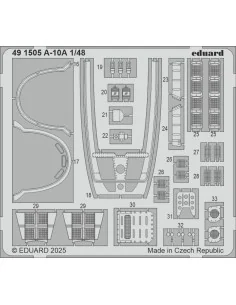 [NO_DESC] A-10A GREAT WALL HOBBY, 1/48 - Eduard Accessories 491505