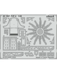 F4F-4 ACADEMY, 1/48 - Eduard Accessories 491507