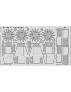 B-24D cockpit & engines HOBBY BOSS, 1/48 - Eduard Accessories 491509