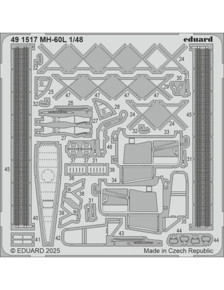 [NO_DESC] MH-60L ICM, 1/48 - Eduard Accessories 491517