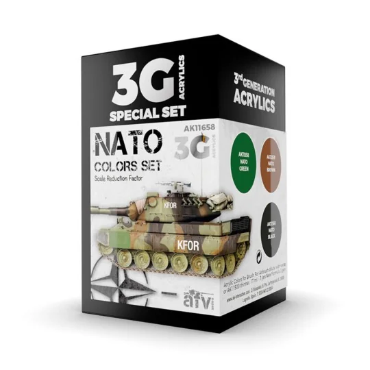 NATO COLORS 3G - AK Interactive AK11658 NATO COLORS 3G - AK Interactive AK11658