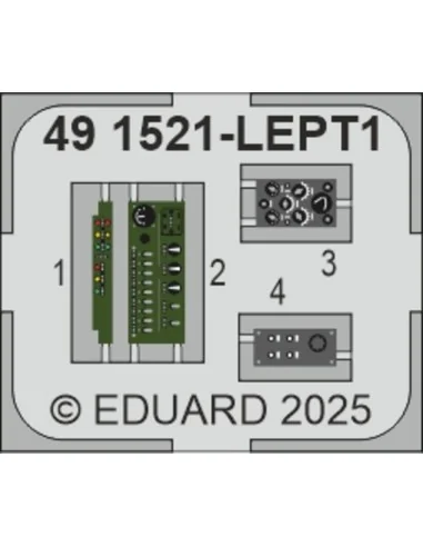A6M5 (Mitsubishi) upgrade set EDUARD, 1/48 - Eduard Accessories 491521