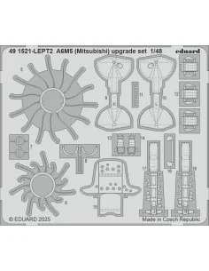 A6M5 (Mitsubishi) upgrade set EDUARD, 1/48 - Eduard Accessories 491521 2