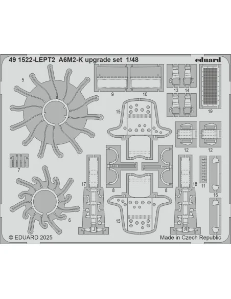 [NO_DESC] A6M2-K upgrade set EDUARD, 1/48 - Eduard Accessories 491522