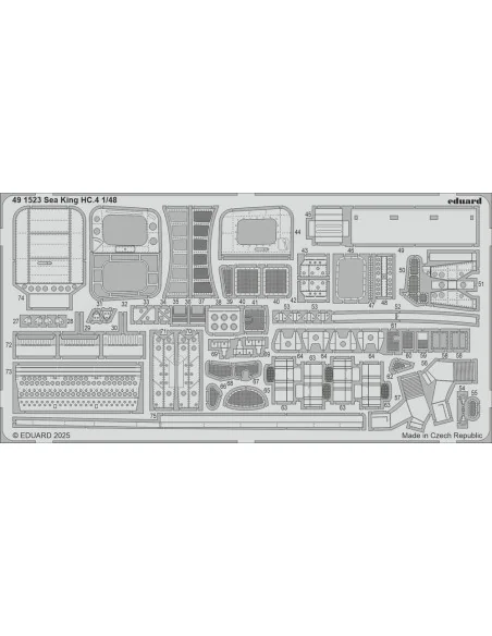 Sea King HC.4 AIRFIX, 1/48 - Eduard Accessories 491523