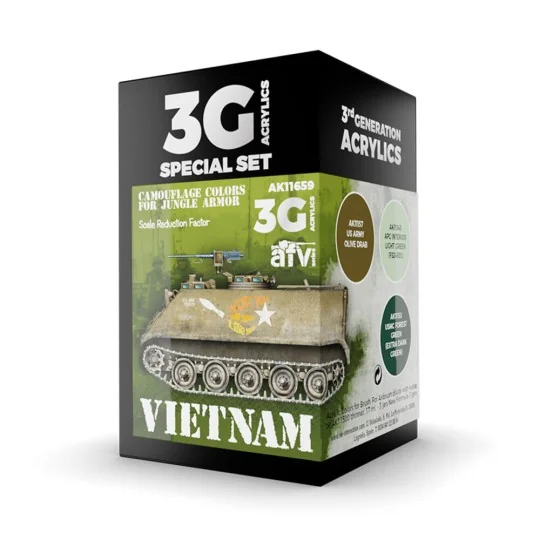 VIETNAM COLORS 3G - AK Interactive AK11659 VIETNAM COLORS 3G - AK Interactive AK11659