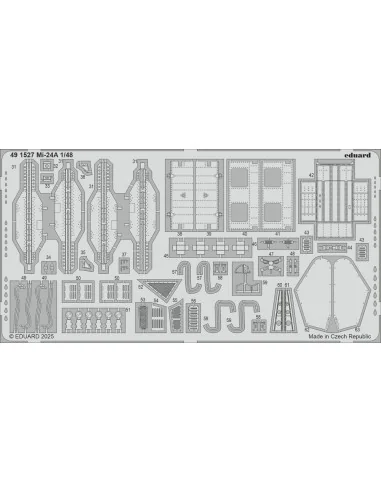 Mi-24A TRUMPETER, 1/48 - Eduard Accessories 491527