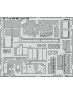 B-26G Marauder ICM, 1/48 - Eduard Accessories 491529