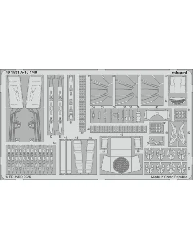 A-1J TAMIYA, 1/48 - Eduard Accessories 491531