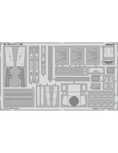 [NO_DESC] A-1J TAMIYA, 1/48 - Eduard Accessories 491531