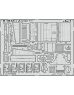 Buffalo US version TAMIYA, 1/48 - Eduard Accessories 491544