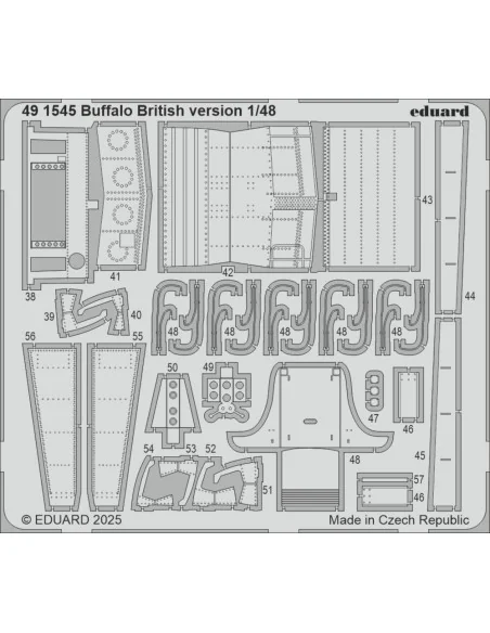 [NO_DESC] Buffalo British version TAMIYA, 1/48 - Eduard Accessories...