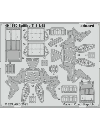 [NO_DESC] Spitfire Tr.9 AIRFIX, 1/48 - Eduard Accessories 491550