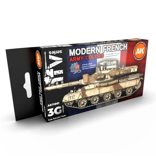 MODERN FRENCH AFV 3G - AK Interactive AK11661 MODERN FRENCH AFV 3G - AK Interactive AK11661