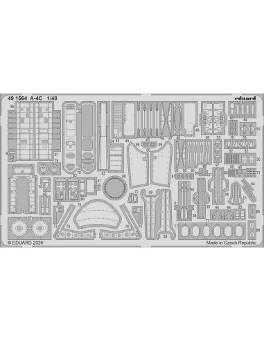 A-4C for Hobby Boss, 1/48 - Eduard Accessories 491564