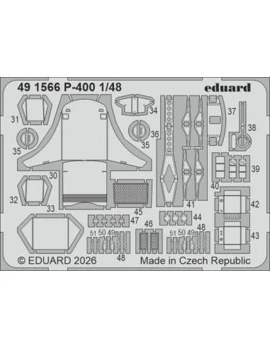 [NO_DESC] P-400 for Arma Hobby, 1/48 - Eduard Accessories 491566