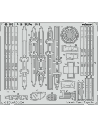 F-16I SUFA for Great Wall Hobby, 1/48 - Eduard Accessories 491581