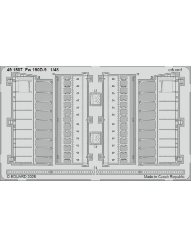 [NO_DESC] Fw 190D-9 for Miniart, 1/48 - Eduard Accessories 491587