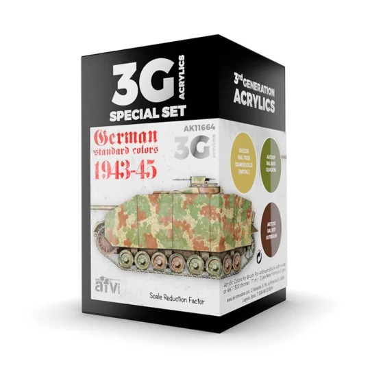 GERMAN STANDARD 44-45 COMBO 3G - AK Interactive AK11664
