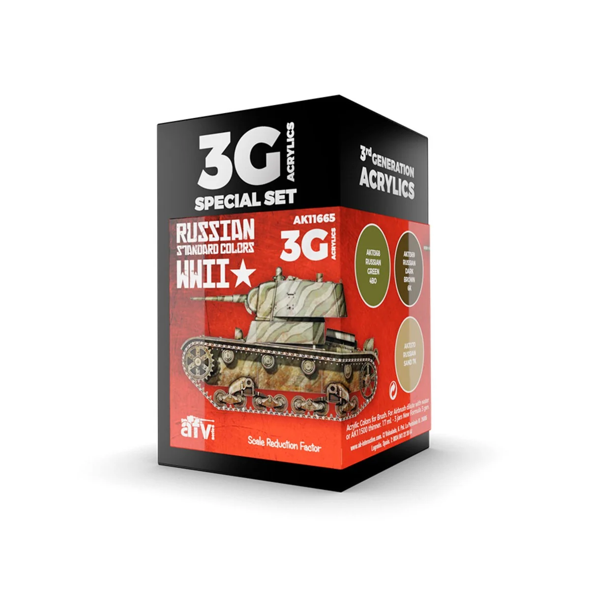 RUSSIAN STANDARD WWII COMBO 3G - AK Interactive AK11665