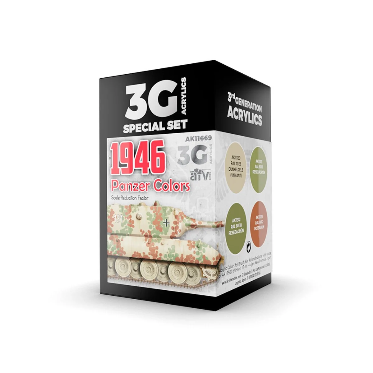 PANZER COLORS 1946 3G - AK Interactive AK11669 PANZER COLORS 1946 3G - AK Interactive AK11669