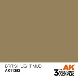 British Light Mud - AK Interactive AK11383