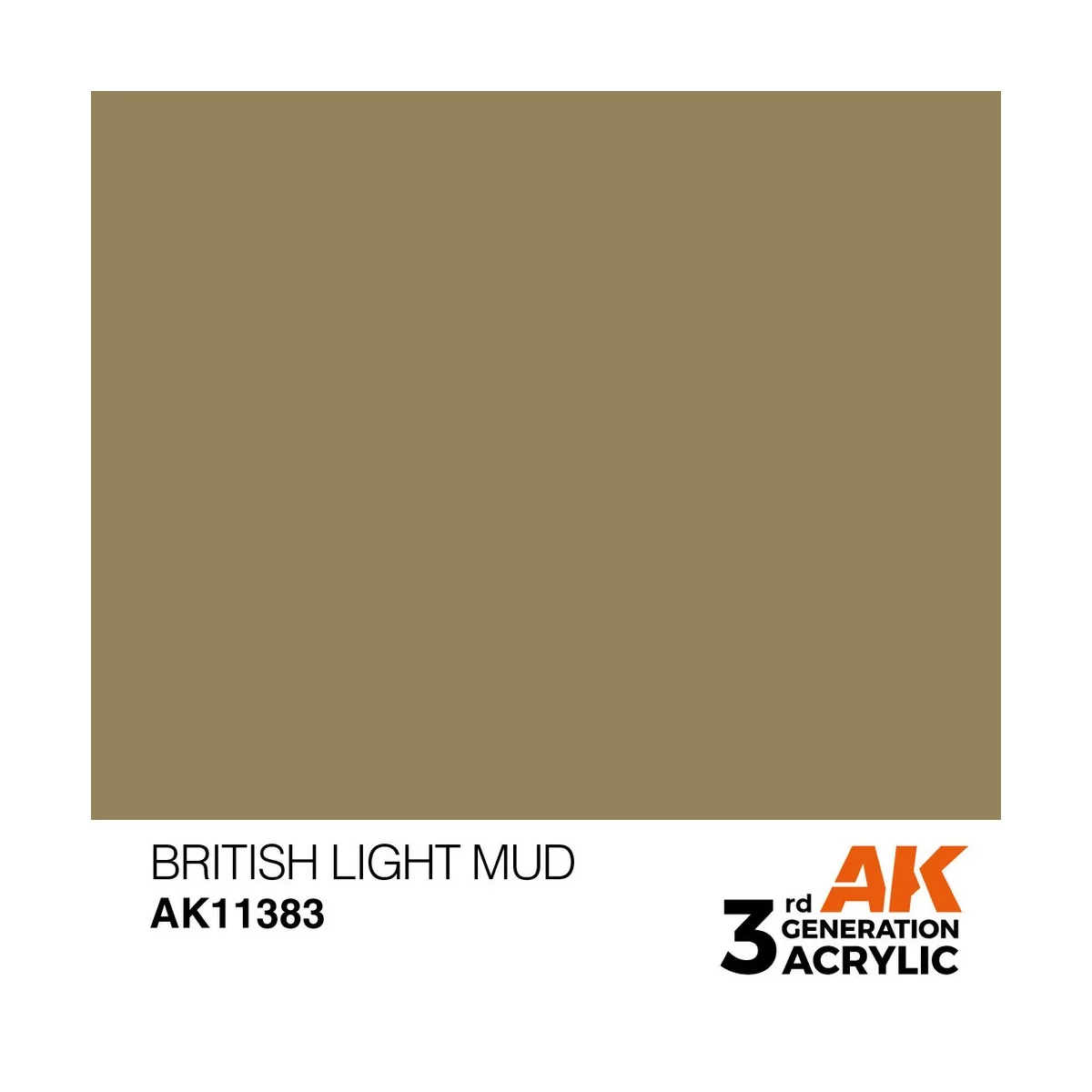 British Light Mud - AK Interactive AK11383