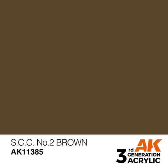 S.C.C. No.2 Brown - AK Interactive AK11385