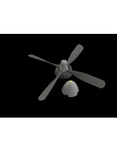 [NO_DESC] P-51B/C Hamilton Standard propeller uncuffed EDUARD, 1/48...