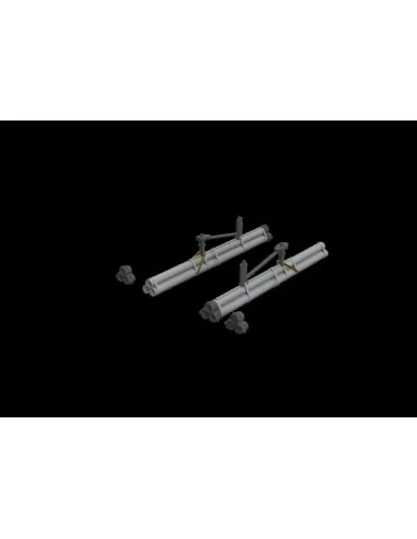 [NO_DESC] P-51B/C bazooka rocket launcher EDUARD, 1/48 - Eduard Acc...