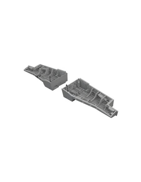 P-51B/C wheel bay PRINT, 1/48 - Eduard Accessories 6481010