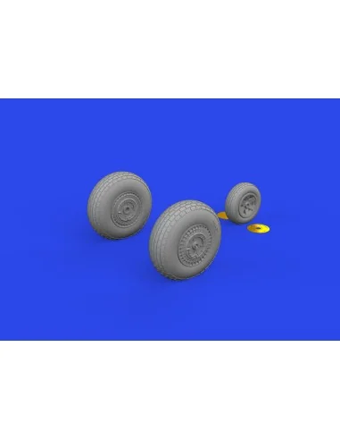 B-26B wheels, 1/48 - Eduard Accessories 6481011