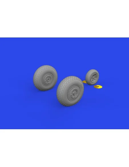 B-26B wheels, 1/48 - Eduard Accessories 6481011