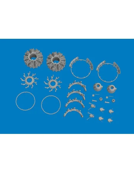 B-26B/C engines PRINT for ICM, 1/48 - Eduard Accessories 6481013