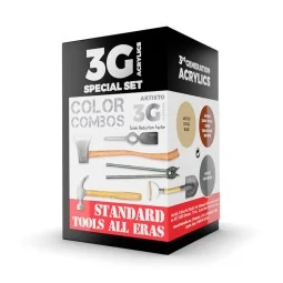 STANDARD TOOLS ALL ERAS COMBO 3G - AK Interactive AK11670